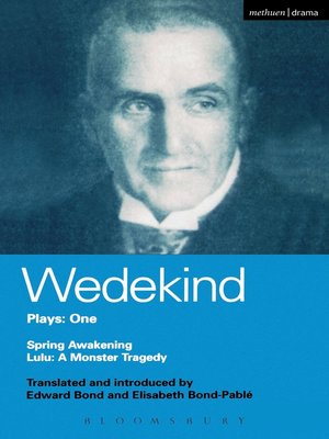 cover image of Wedekind Plays,: One